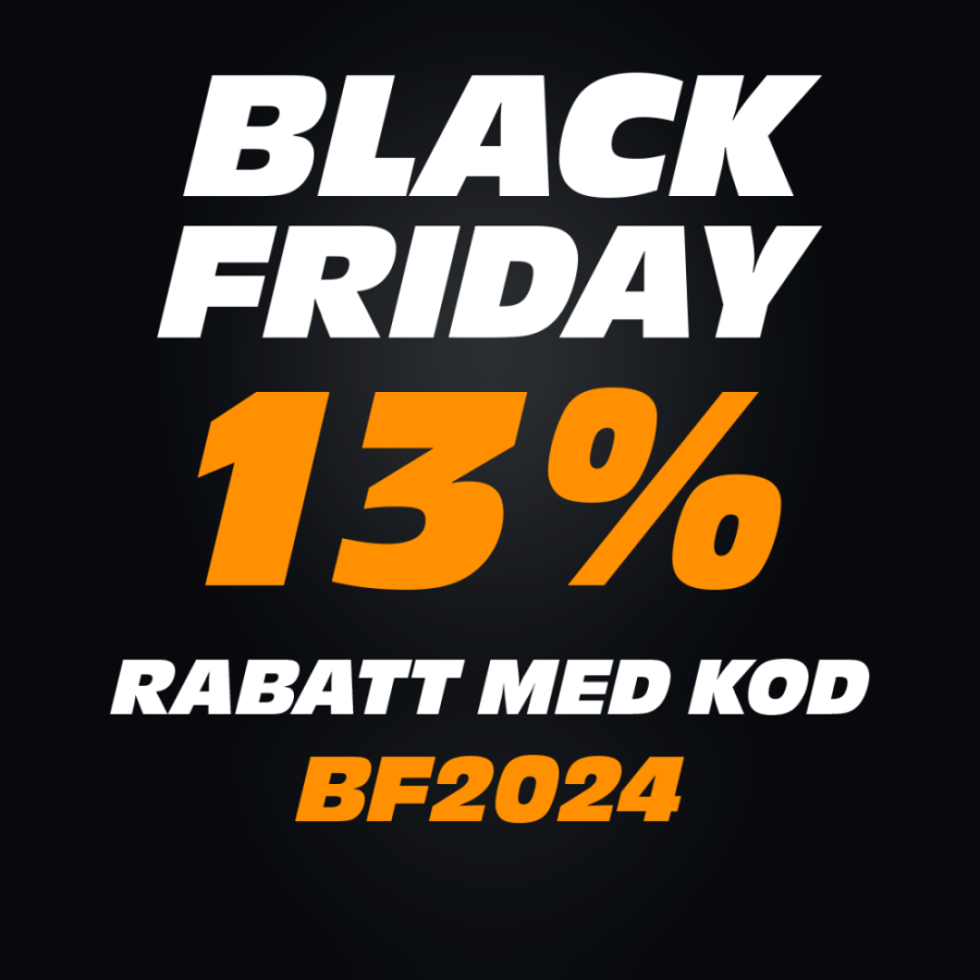 13% rabatt